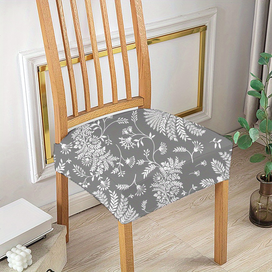 Dining Chair Cover Elastic Chair Seat Cover Elastic Bottom Temu