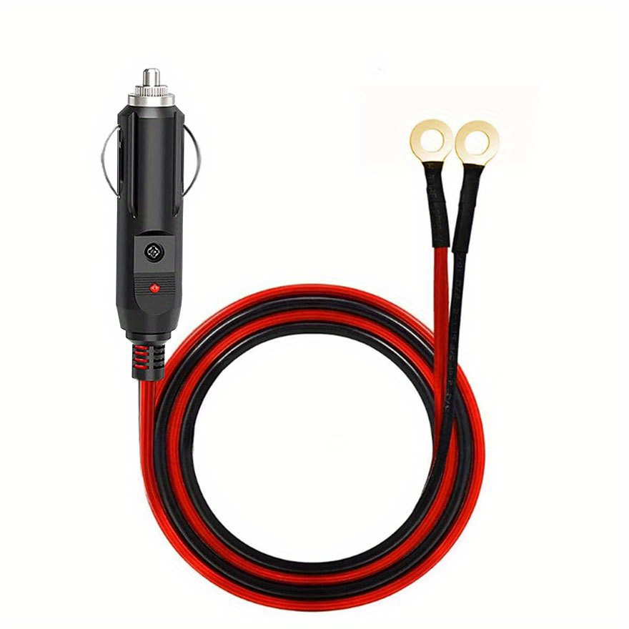 12v/24v Male Plug Cigarette Lighter Adapter Power Plug: - Temu United  Kingdom