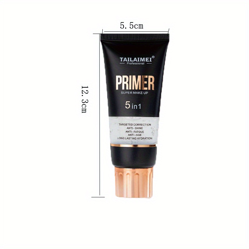 Waterproof Base Transparent Gel Makeup Primer Full Coverage - Temu