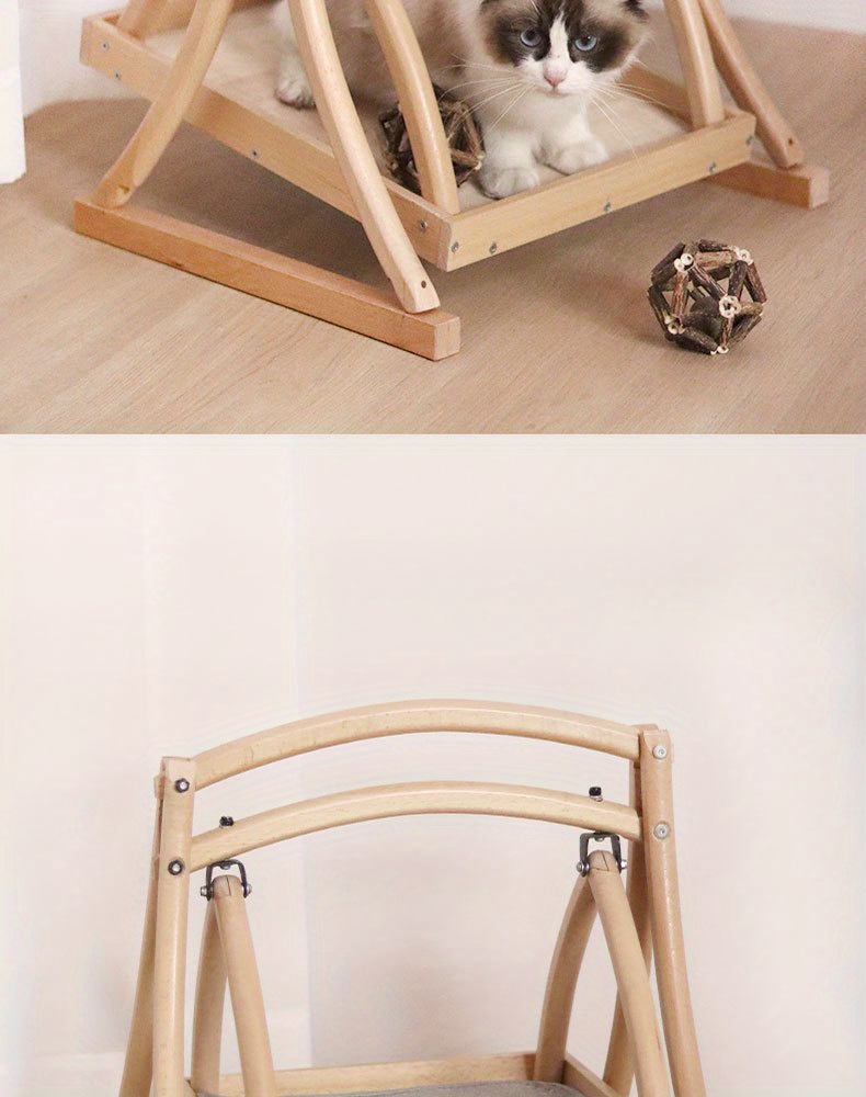 Cat Bed Swing Cat Rocking Hammock Bed Cat Perch Temu