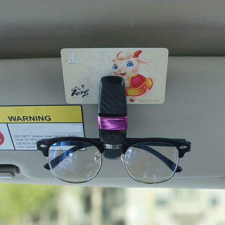 Auto Brillenhalter Kreativer Multifunktions Brillenhalter - Temu