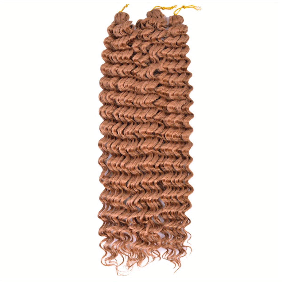Deep Curly Crochet Hair 3 Packs 270g Synthetic Braiding Extensions