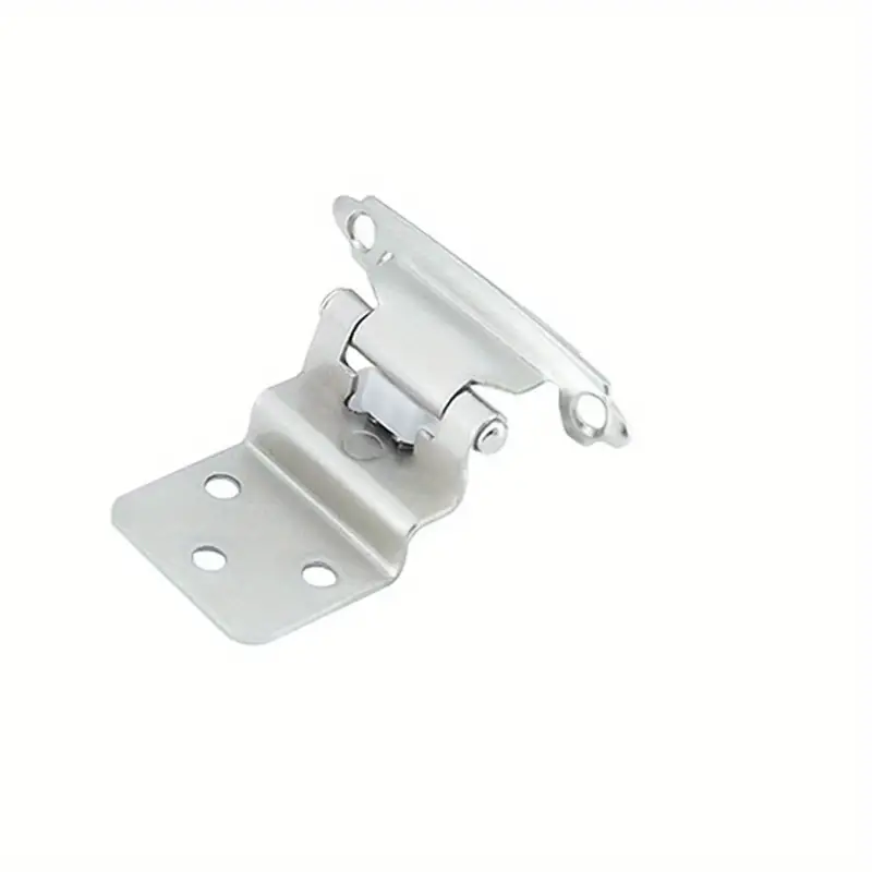 Inset Cabinet Hinges In Brushed Nickel