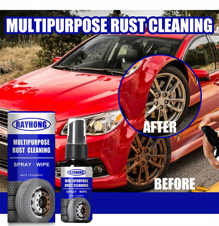 1 Bottle Car Rust Remover Protection Car Body Paint Hub Temu