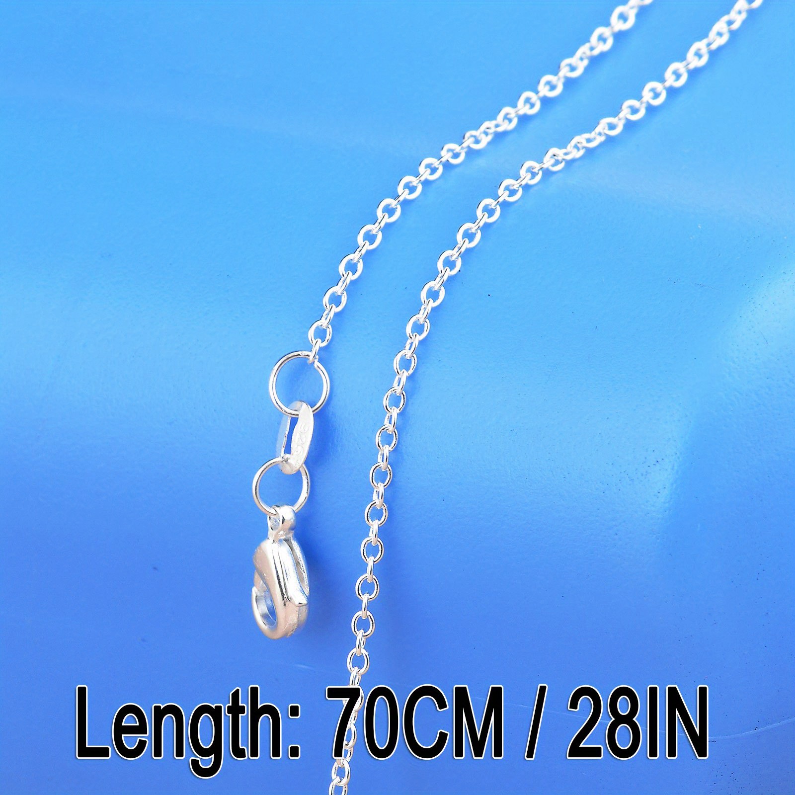 Classic Simple Golden Silver Chain For Jewelry Making - Temu