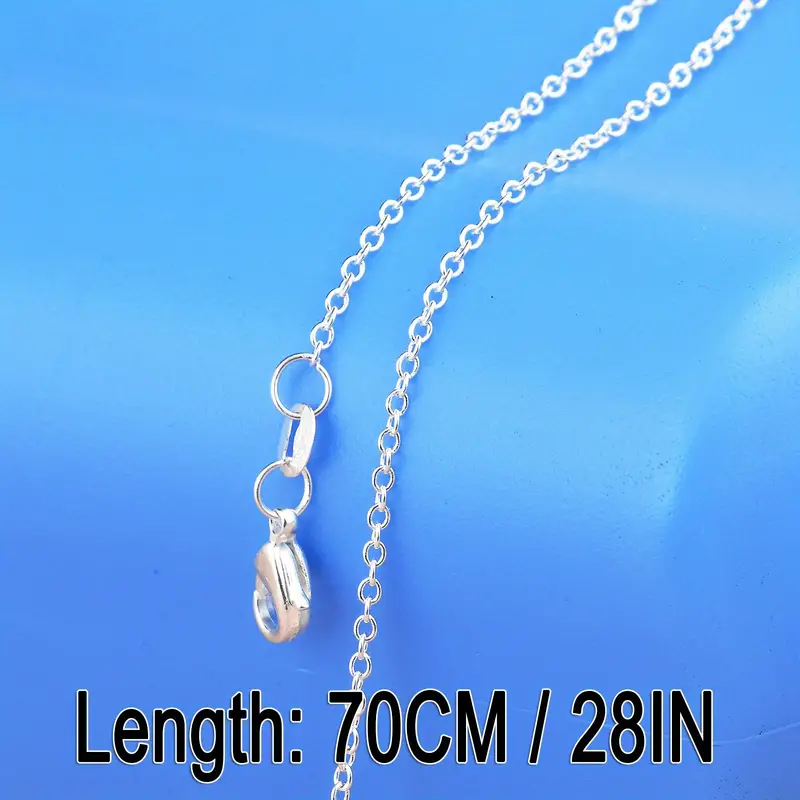 Classic Simple Golden Silver Chain For Jewelry Making - Temu