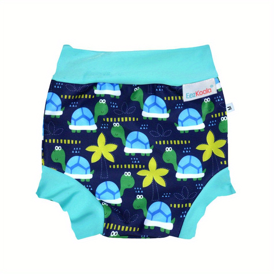 leakproof swimming diaper for newborns high waist design kids printed swimwear halloween thanksgiving and christmas gift details 10