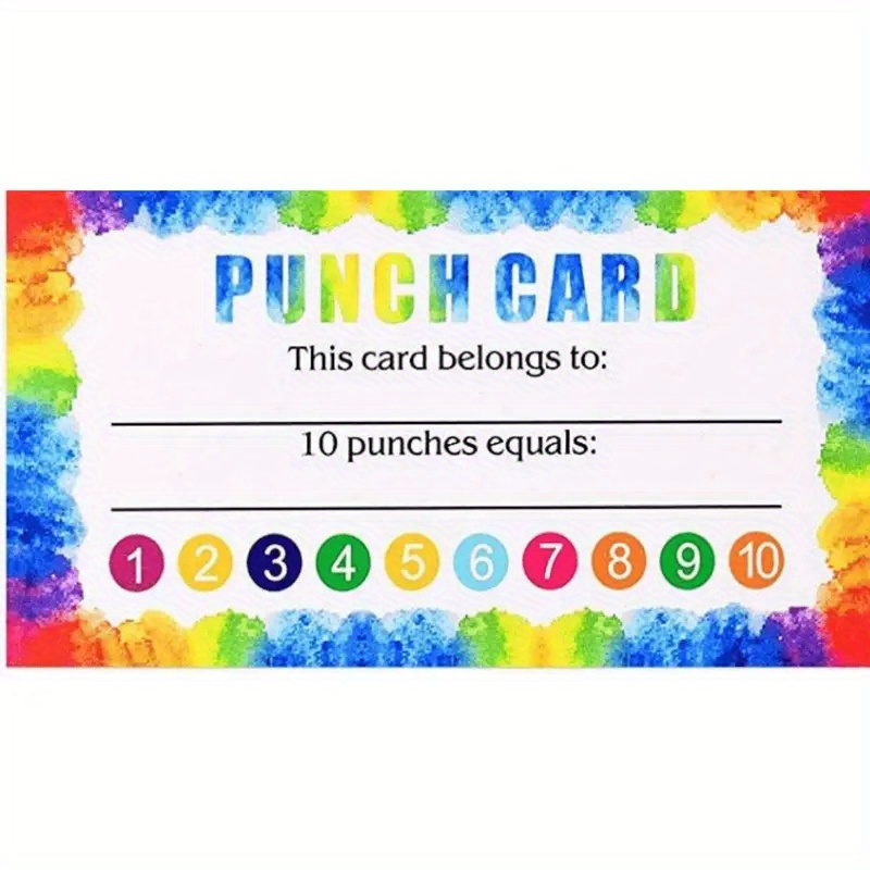 Good Behavior Punch Card | Reward Card for Kids