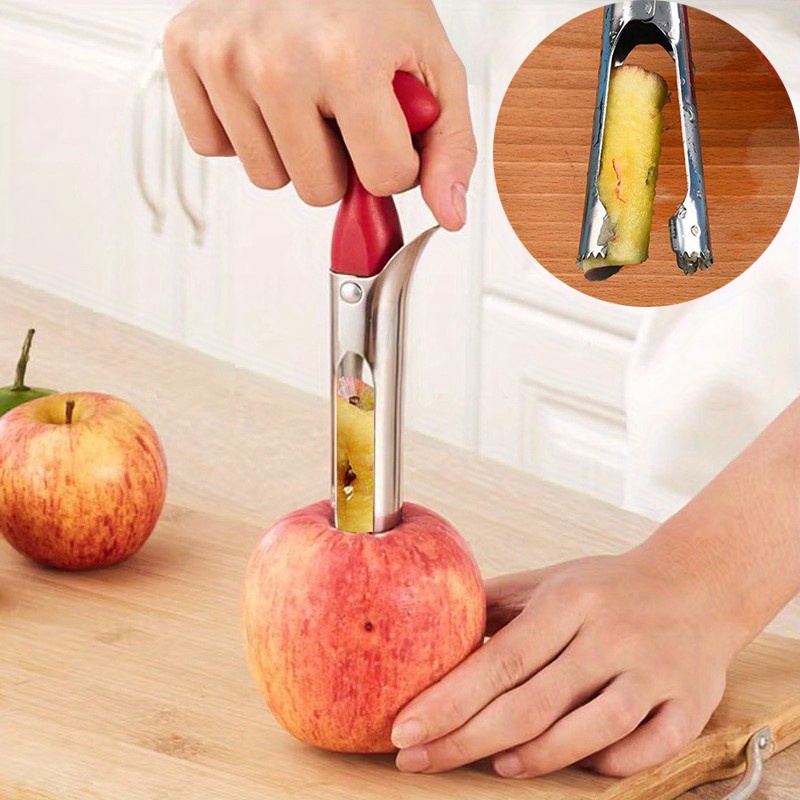 Corer, 304 Stainless Steel Pear Corer,fruit Corer Tool,kitchen Fruit Corer  For Pears , Vegetable Corer, Fruit Corer, Fruit Core Remover, Kitchen  Stuff, Kitchen Gadgets - Temu