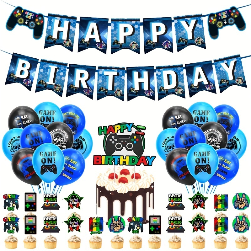 Five Nights At Freddy's Happy Birthday Banner