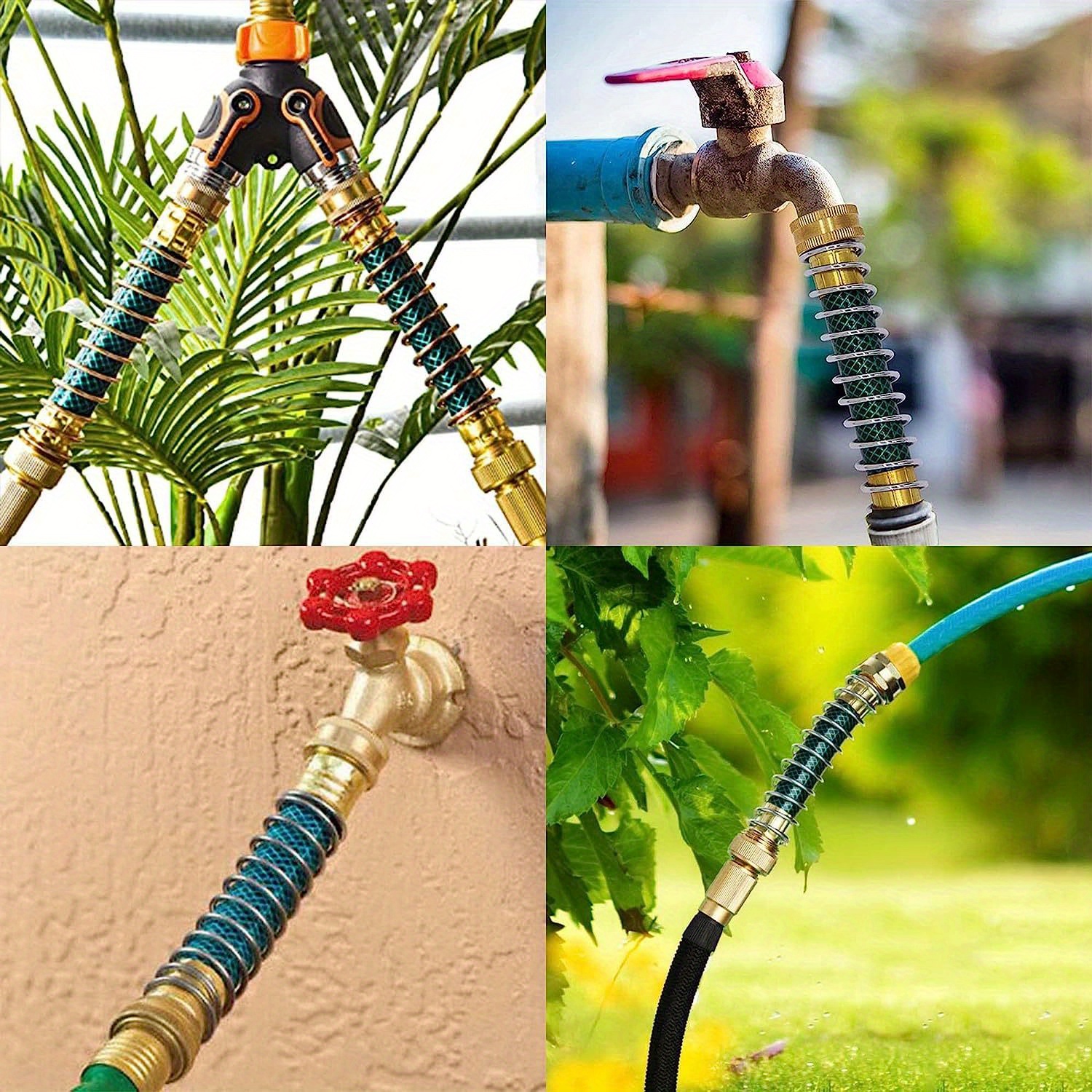 Garden Hose Extension Connectors Adapter Hose Kink Protector Temu