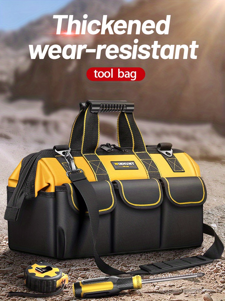 Winhunt Electrician Tool Bag Strong Durable Canvas Thickened - Temu  Australia