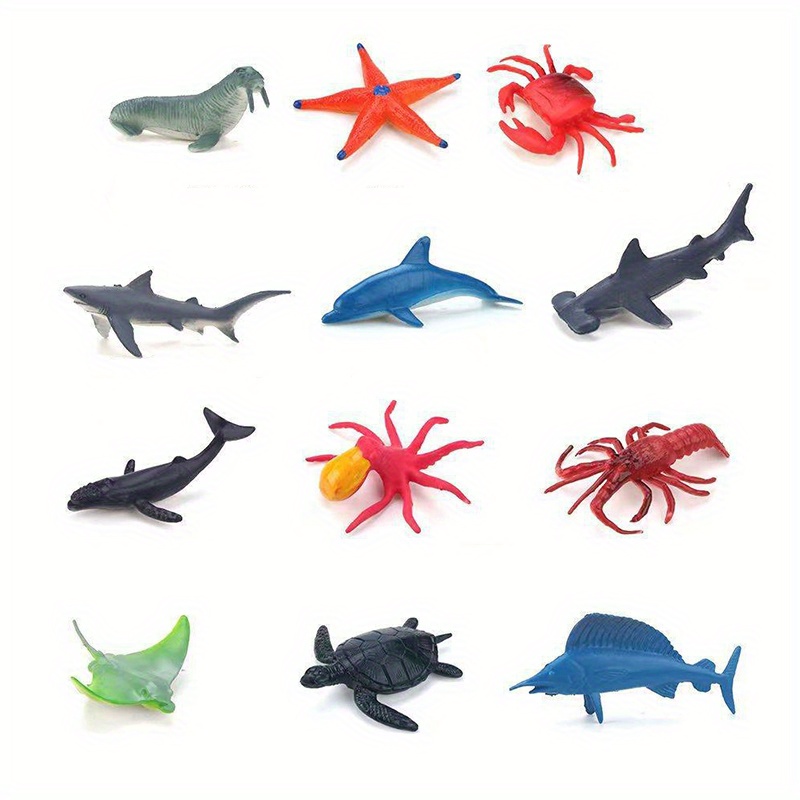 New Montessori Simulation Animal Magnetic Play House Fish Shrimp Crab Shell  Seasoning Sashimi Baking Toy Wooden Educational Toys