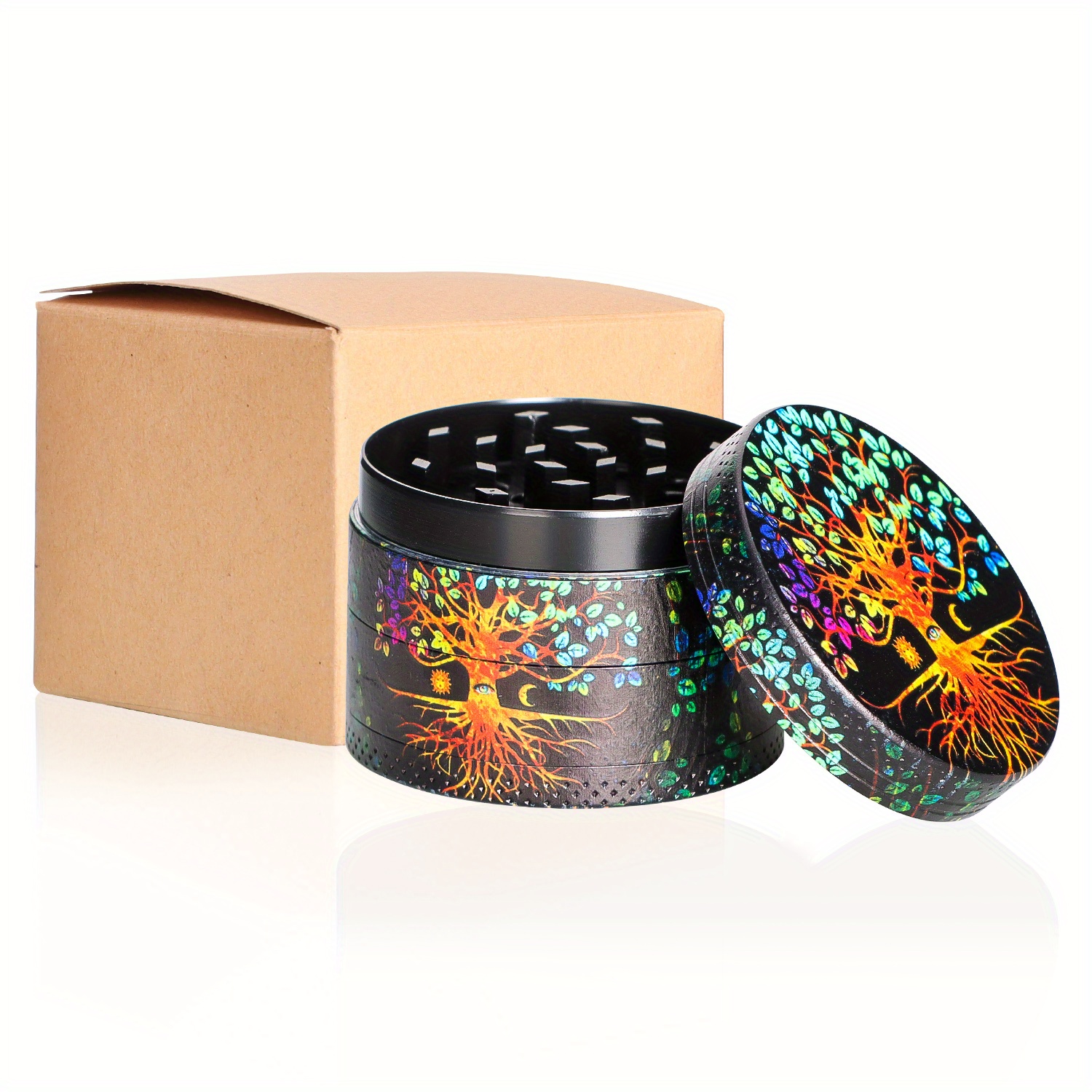Colorful Spice Grinder Metal Multifunctional Crusher Kitchen Gadge