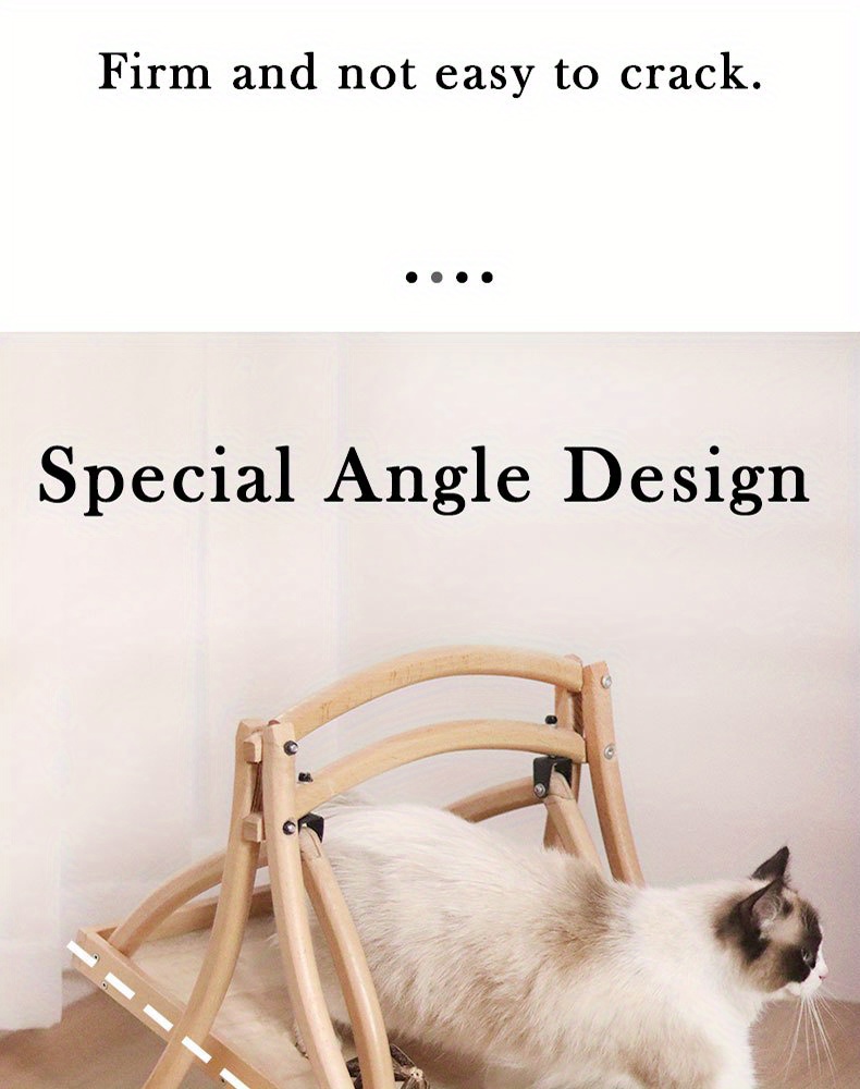 Cat Bed Swing Cat Rocking Hammock Bed Cat Perch Temu