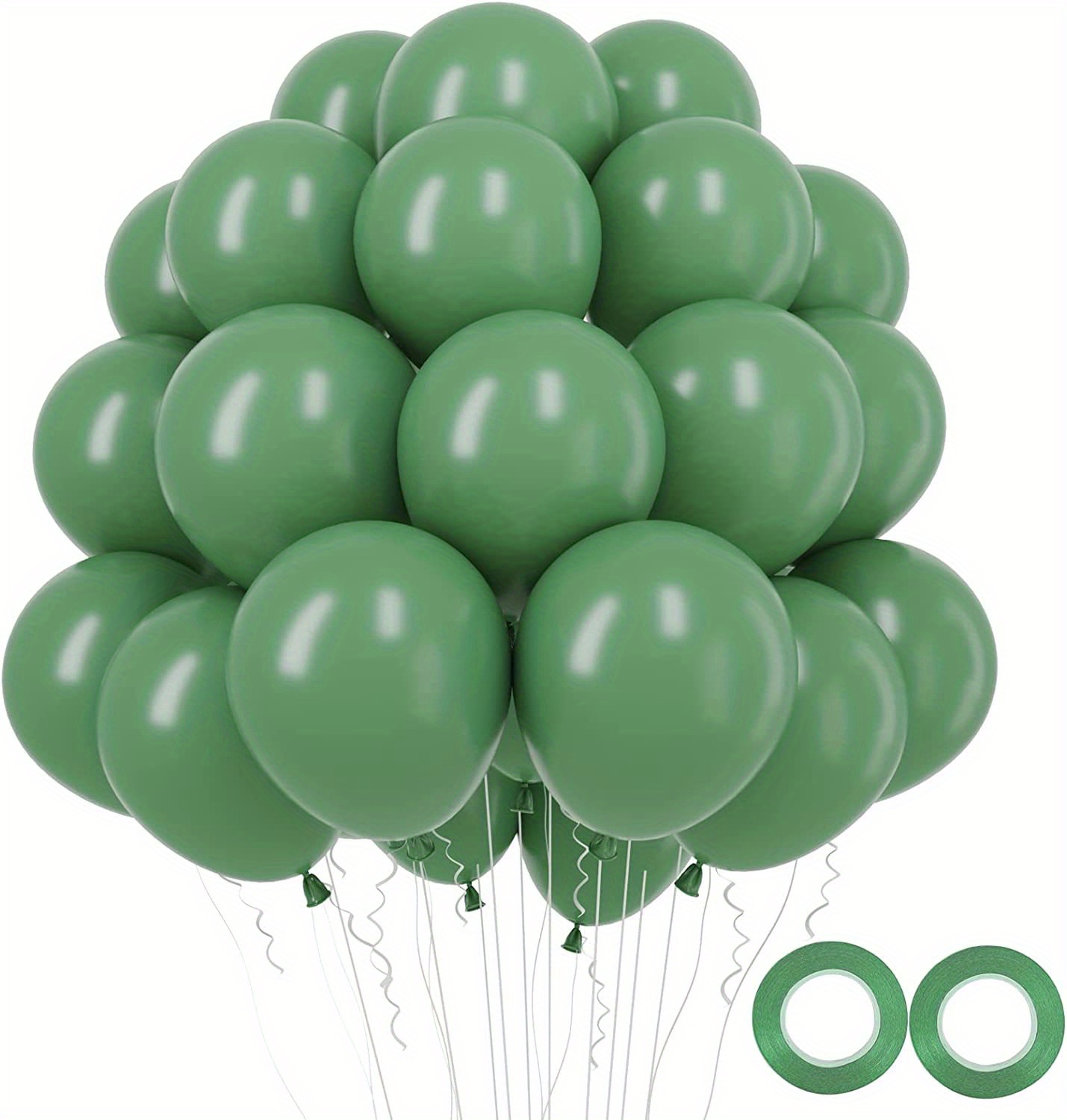 Globos Verde Oliva 12 Pulgadas - Planeta Fiesta