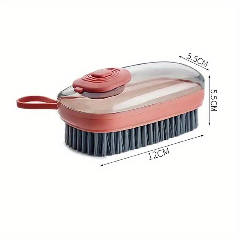 Shoe Brush With Liquid Holder Multifunctional Shoe Brush - Temu