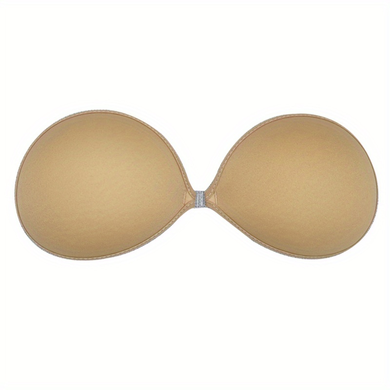 Women Padded Front Buckle Lift Bra Invisible Seamless Non-wire Push Up  Bandeau Bra