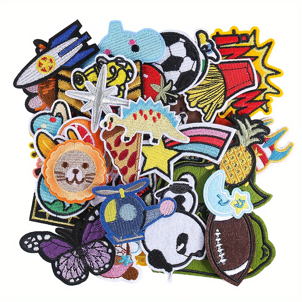 Cute Patches For Backpacks Embroidered Fabric Patch For Hats - Temu