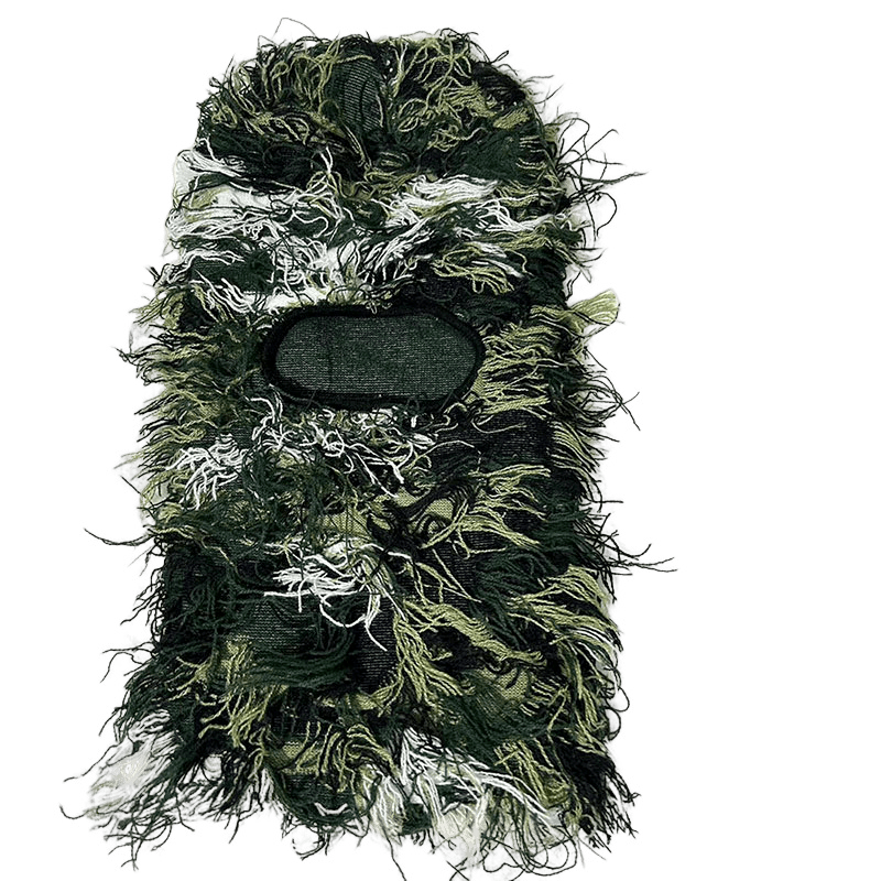 Camouflage Beanie Hat Hip Hop Knitted Headgear
