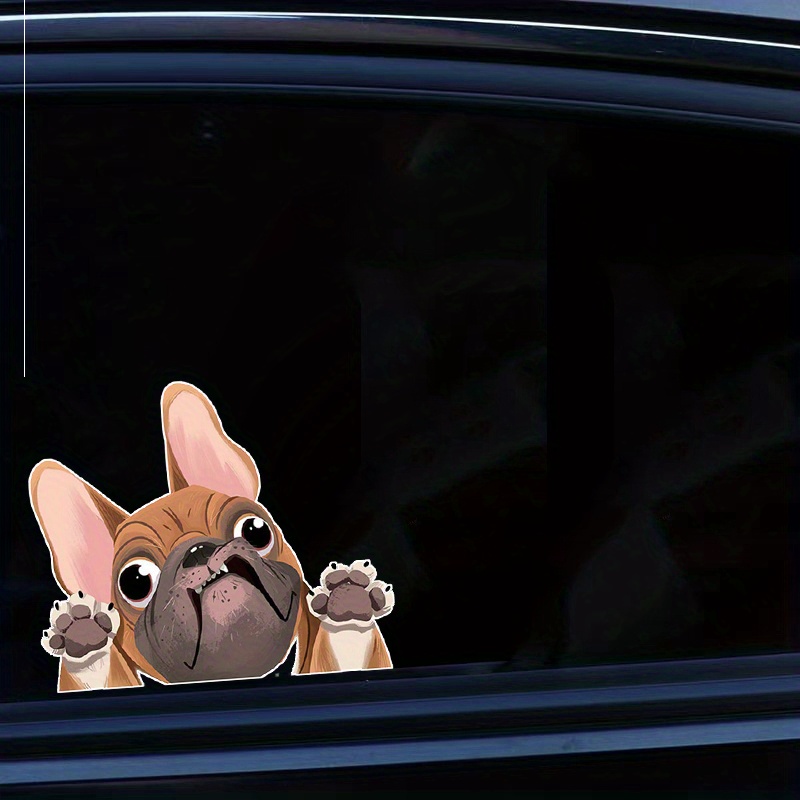 French bulldog hot sale window decals