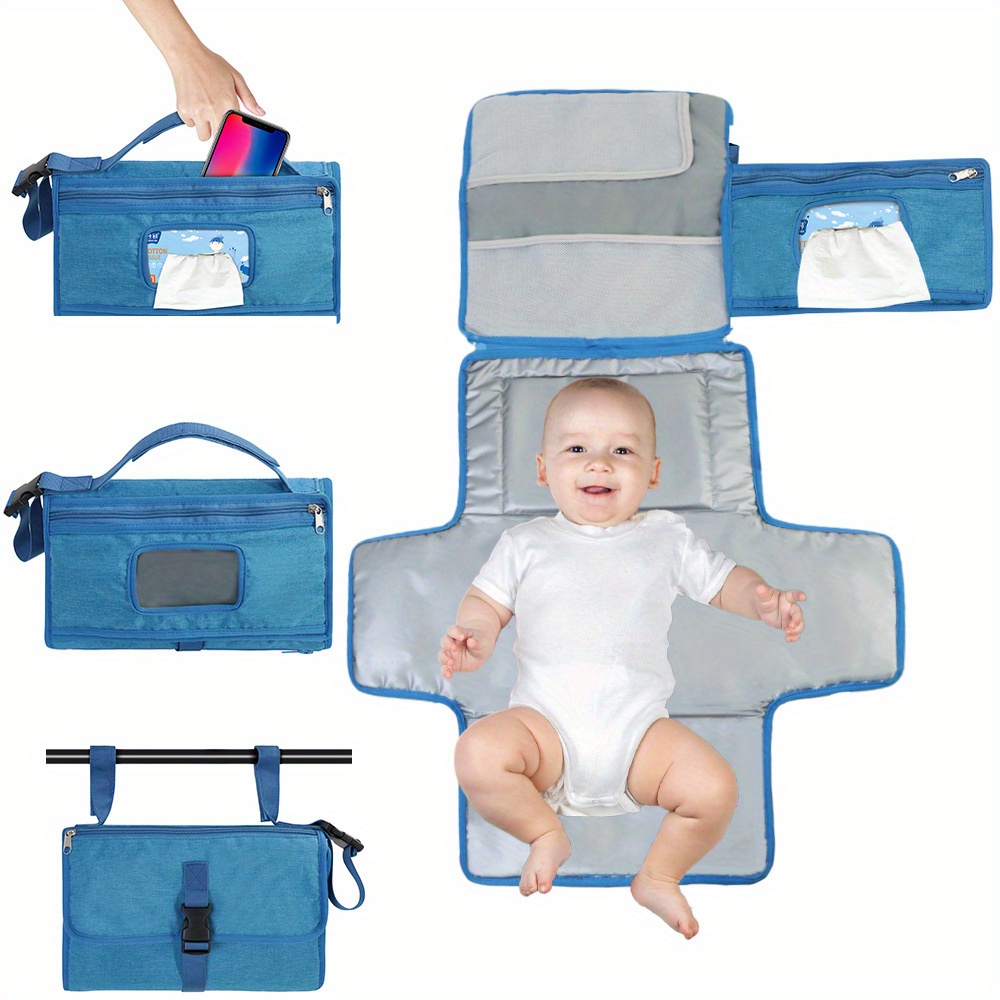 Buy - Baby Boy Diaper Bag, Blue On Smart Baby