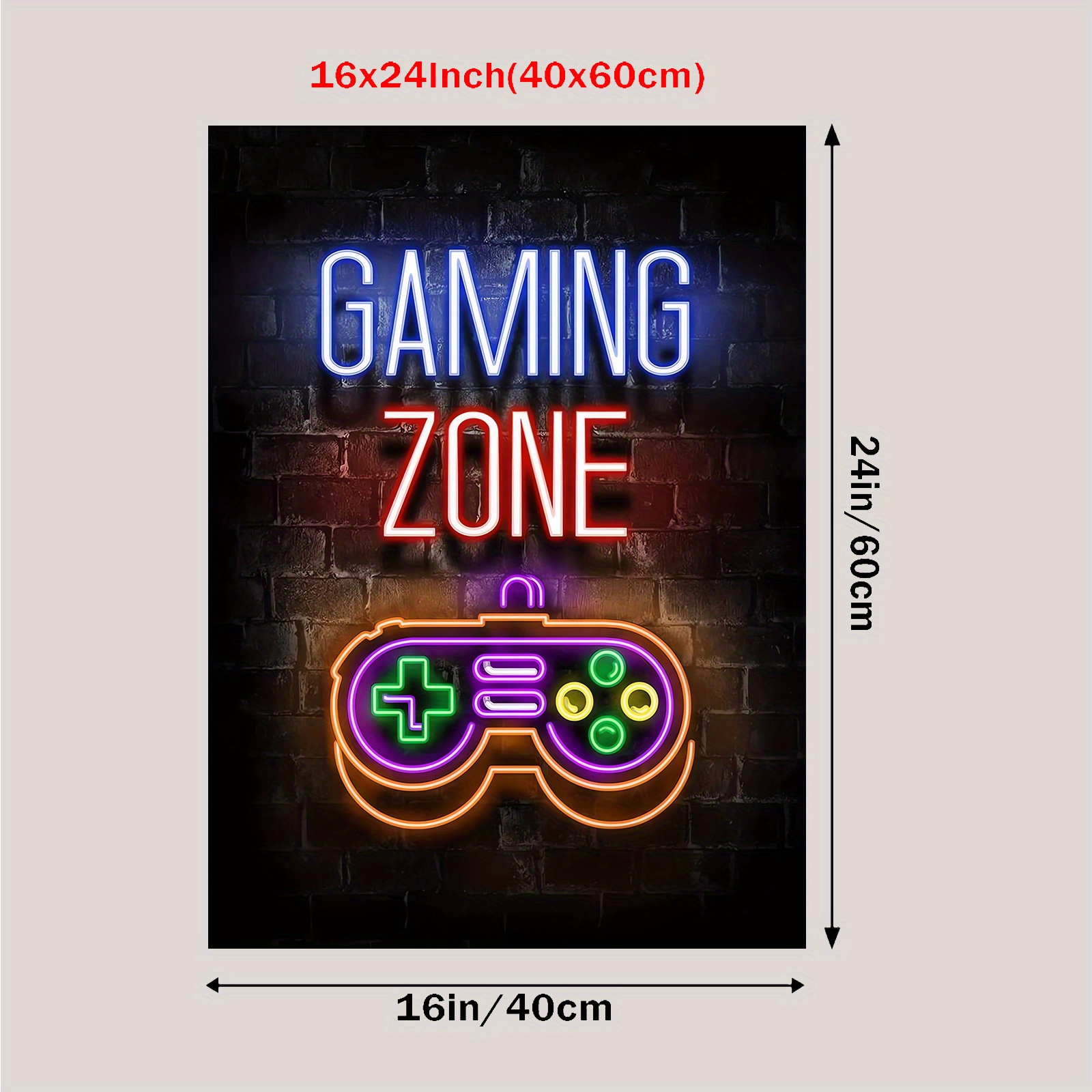 Gamer Wallpaper Gaming Wall Mural Video Games Game Teenager Boys Room  Poster 