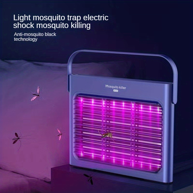 2023 New Mosquito Killer Lamp Mute Electric Shock Insect Trap Fly