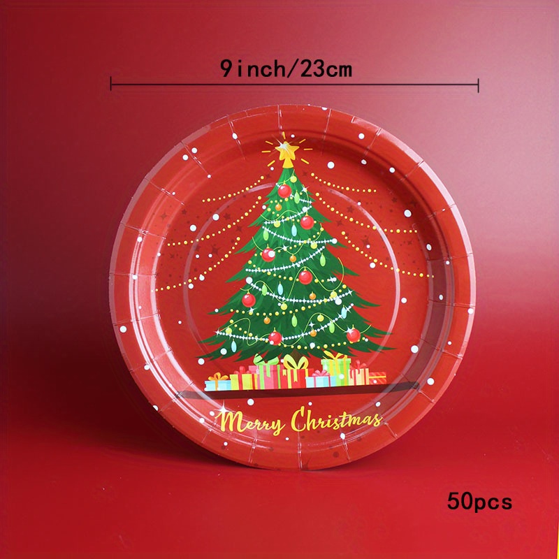 Paper Plates Paper Cups Christmas Decorations - Temu