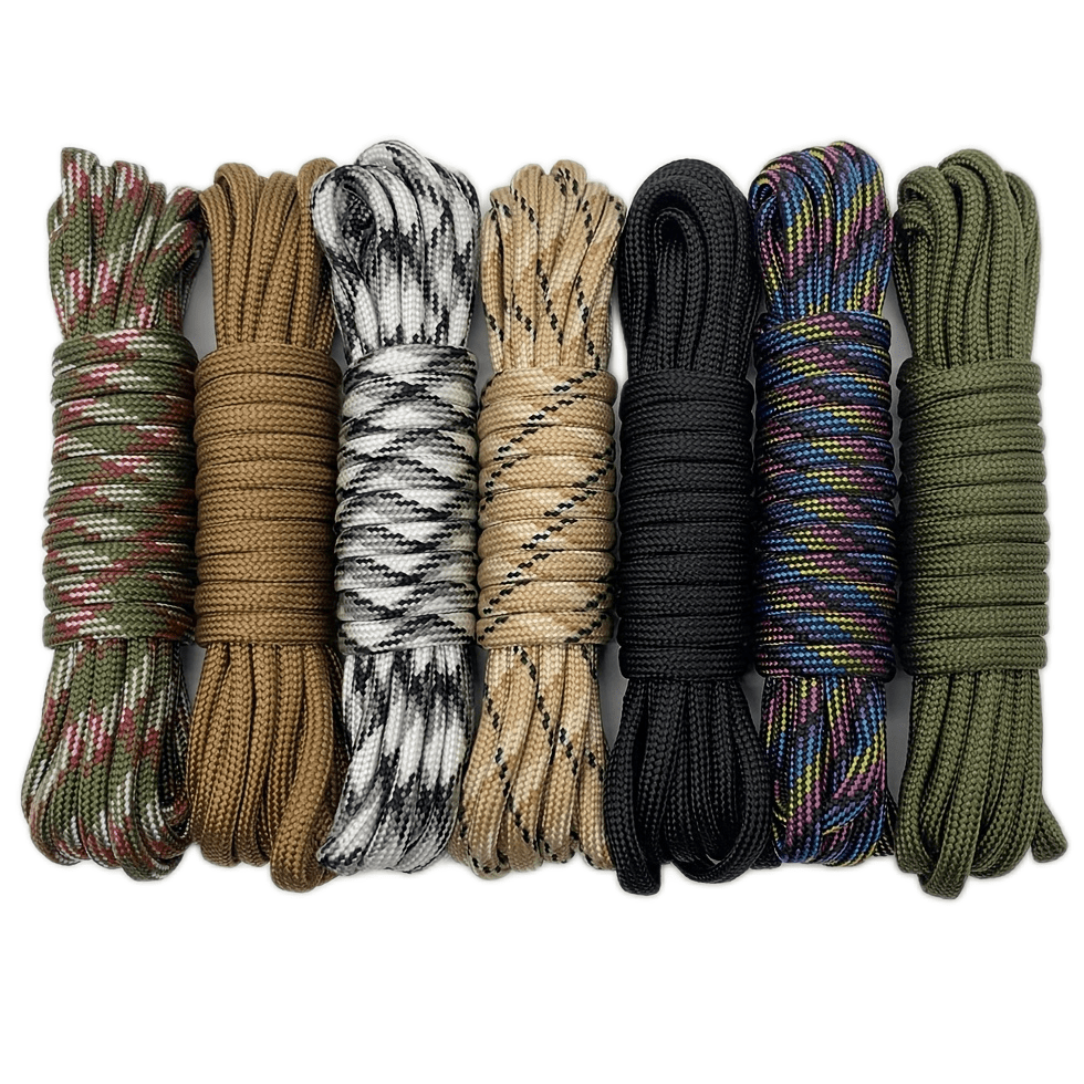 7 Colors 10 Feet 4mm Braided Rope 7 Core Rope Multifunction Ropes Outdoor  Rope Lanyards Making Bracelet, Keychain, Dog Collar