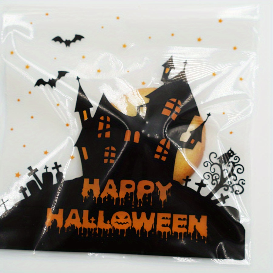 Bags, Ghost Halloween Clear Vinyl Bag