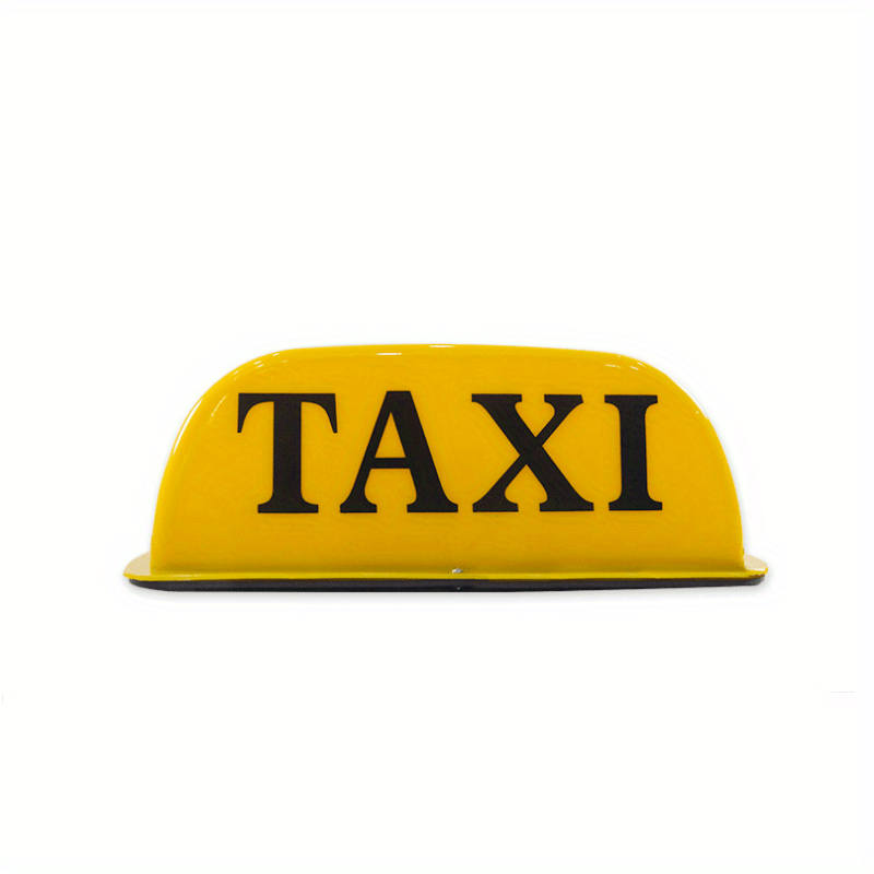 Taxi Roof Light Magnetic Suction Fixed Movable Light Taxi Lights 12v Taxi  Yellow White Roof Light - Temu Spain