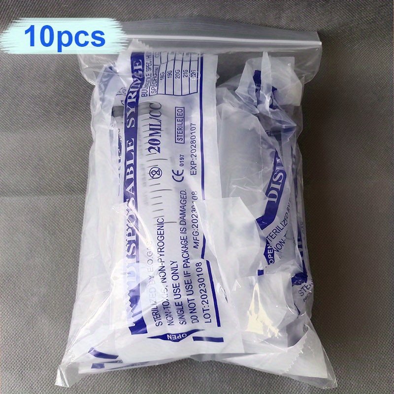 Cc Plastic Syringe Liquid Measuring Syringe Tool Sealed - Temu