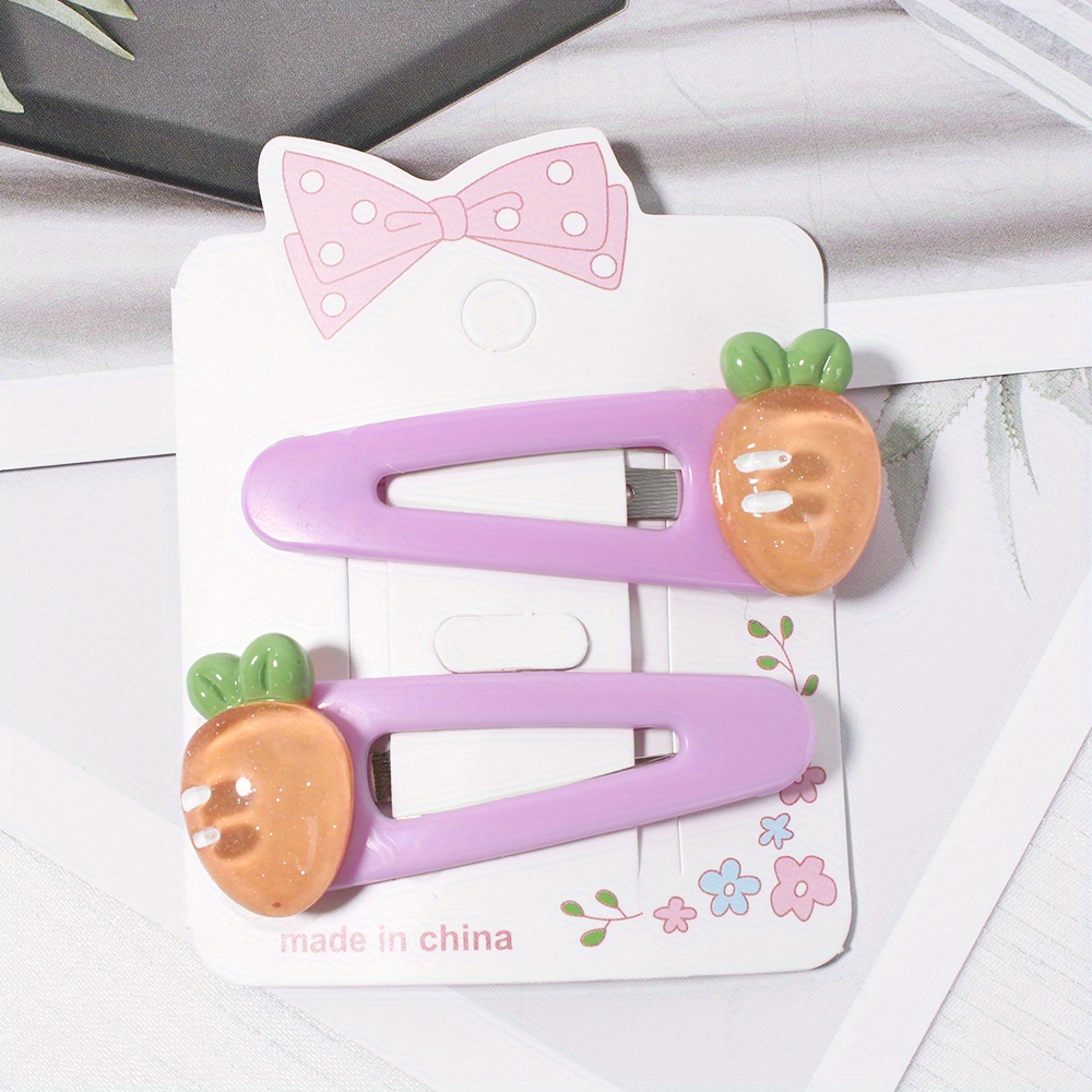 Mini Cherry Hair Clip, Cute Tiny Hair Clip, Cute Birthday Gift for