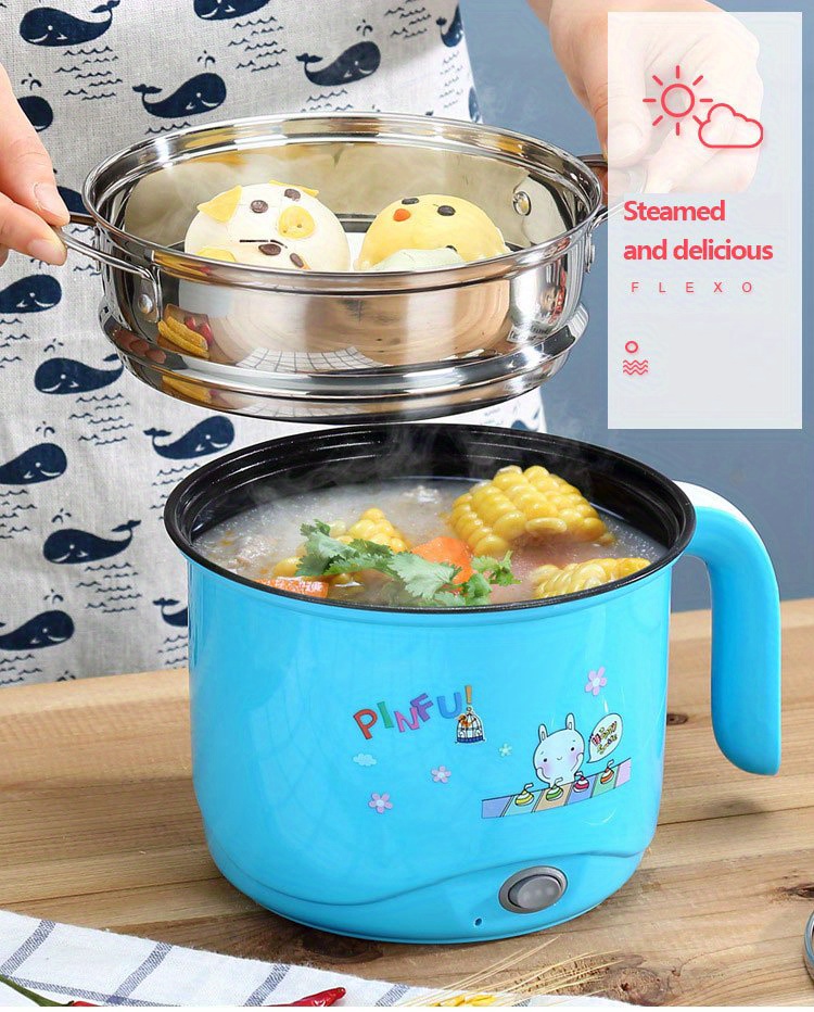 Plug-In Pot™ Electric Hot Pot for Cooking in Dorm Rooms or Traveling i