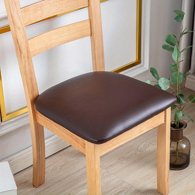 Juego de 4 fundas para sillas de comedor extraíbles y lavables, funda para  silla de comedor y mantel cuadrado, fundas para sillas de comedor con