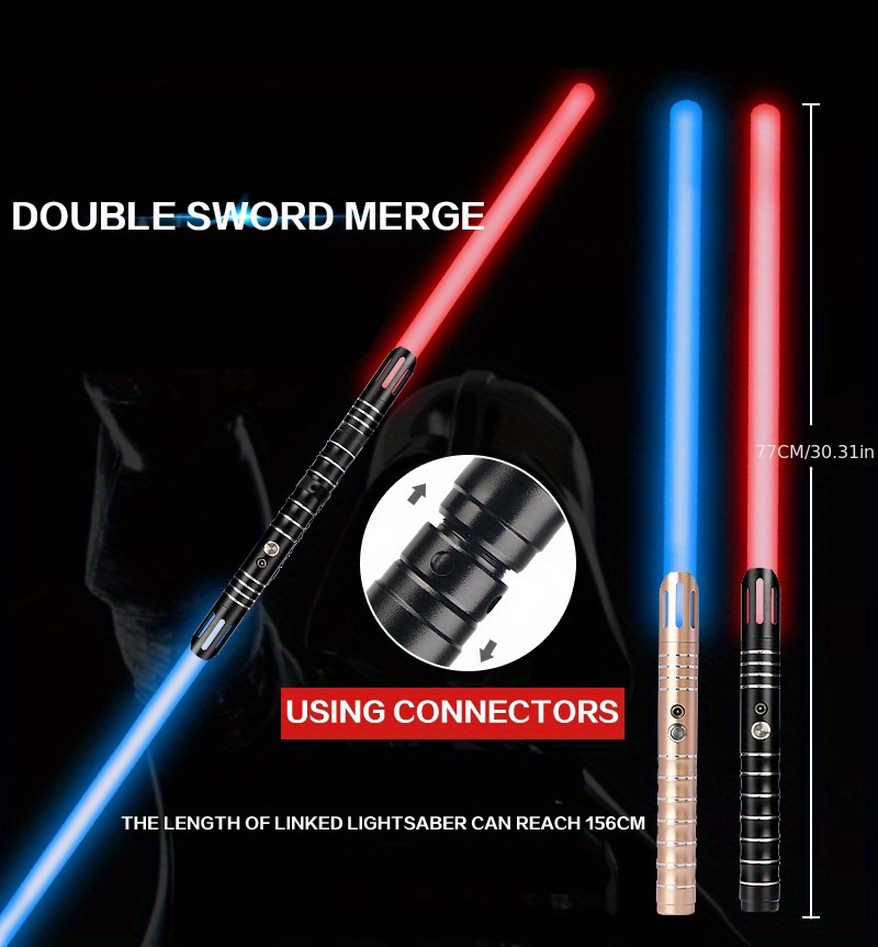 Upgraded Version Lightsaber Rgb 16 Colors Metal Handle Usb - Temu