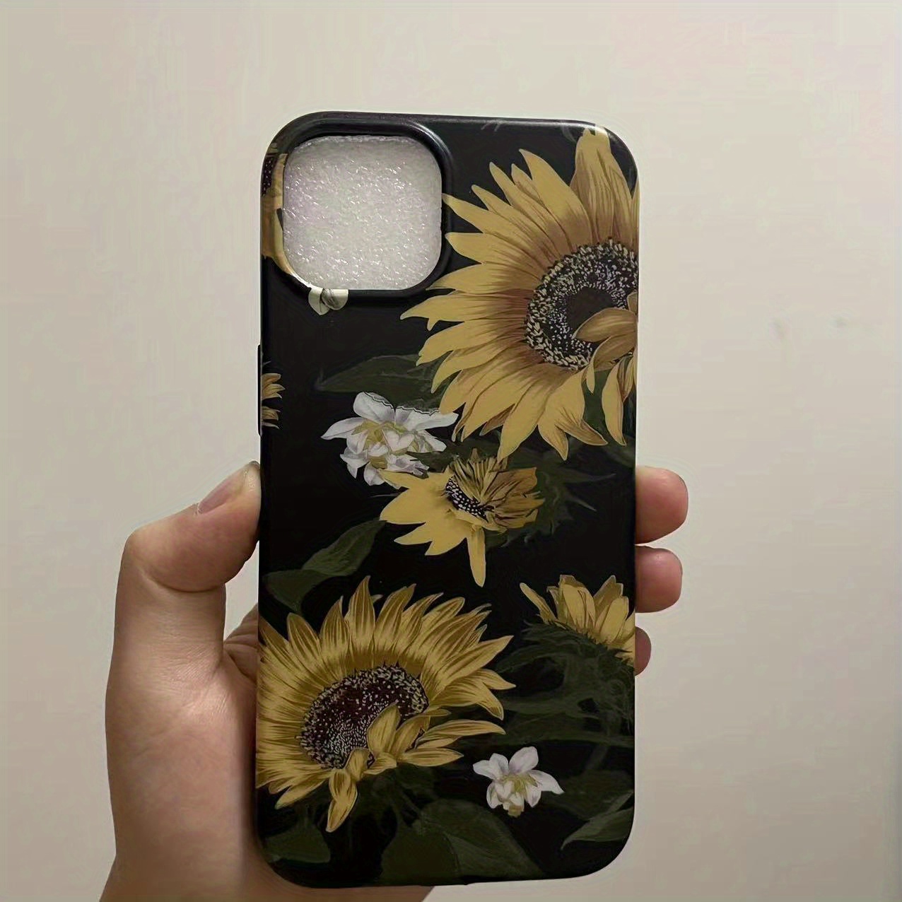 Embossing Sunflower Leather Wallet Case for Samsung Galaxy J7 Duo