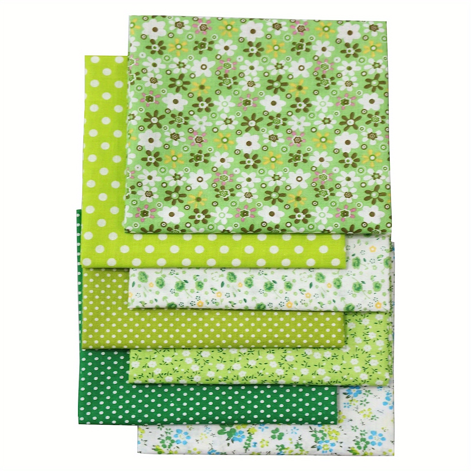 Levylisa 200 PCS (10.2cm X 10.2cm) 100% Precut Cotton Fabric Bundles - DIY Sewing Quarters, Vintage Sheet Quilting Fabric