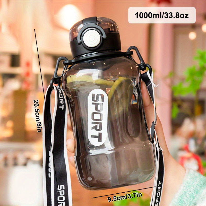 linqin Womens Gym Water Bottle for Men Boys Girls Doodle Coffee 1