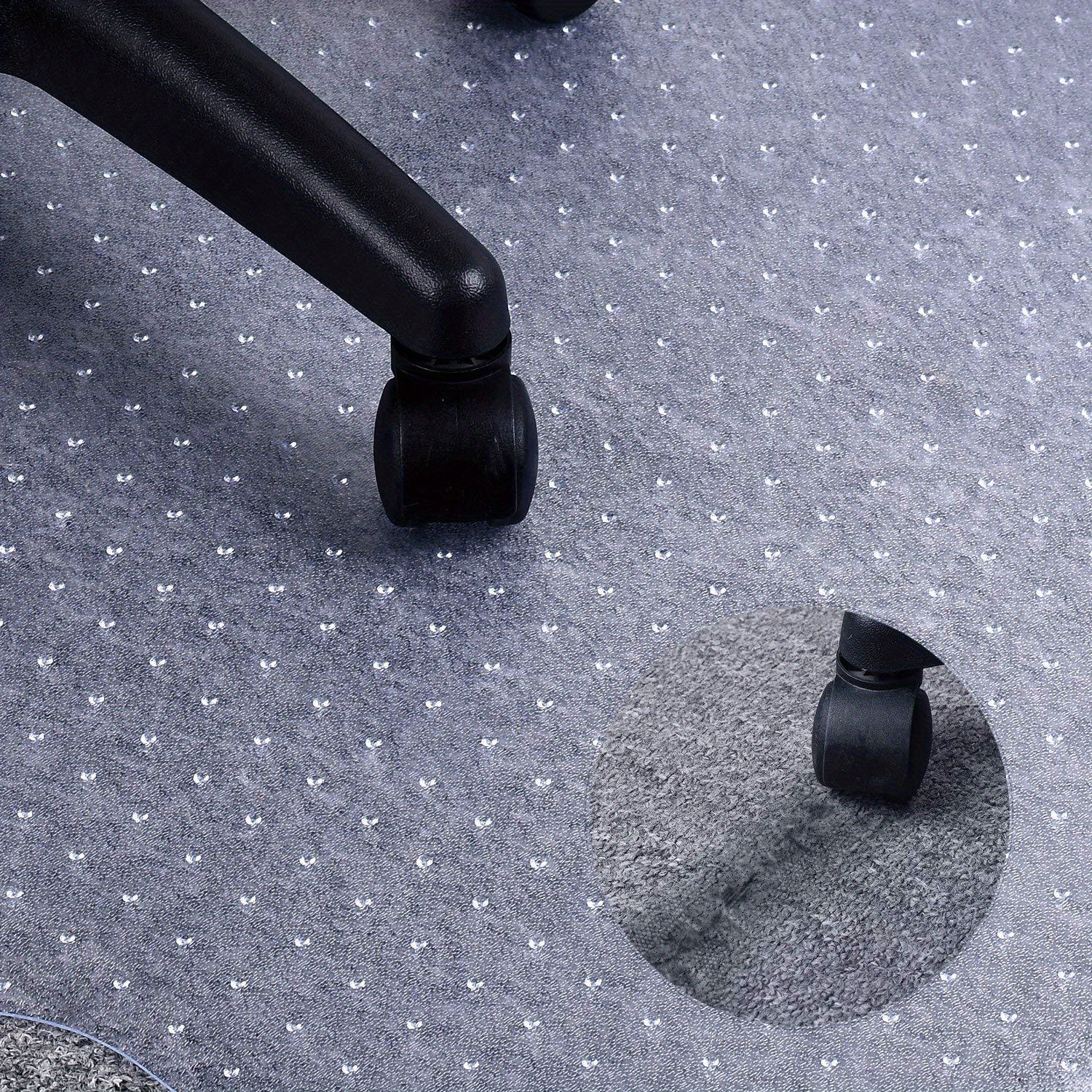  LZMZMQ Alfombra de vinilo transparente para pasillo para pisos  duros, alfombra rectangular para silla de oficina que reduce el ruido,  alfombra de silla de oficina – 2.6 x 5.2 ft/9.8 ft/13.1 ft/16.4 ft/19.7  ft/26.2 ft