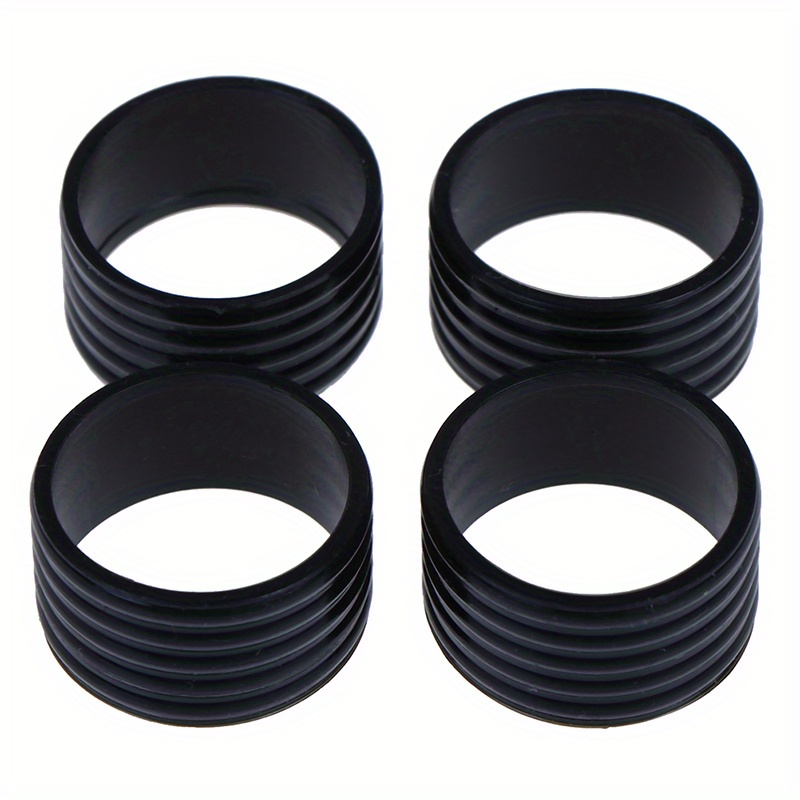 4pcs Tennis Racket Rubber Ring Grips - Stretchable Rubber Ring