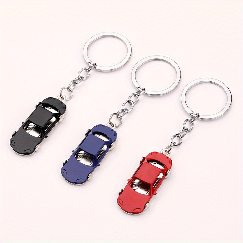 3pcs Car Keychain Keychain for Men Auto Key Chain Car Keyring