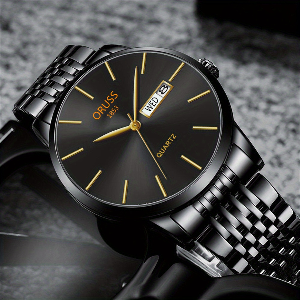 Gentleman Casual Men s Watch High grade Trendy Cool Handsome Temu