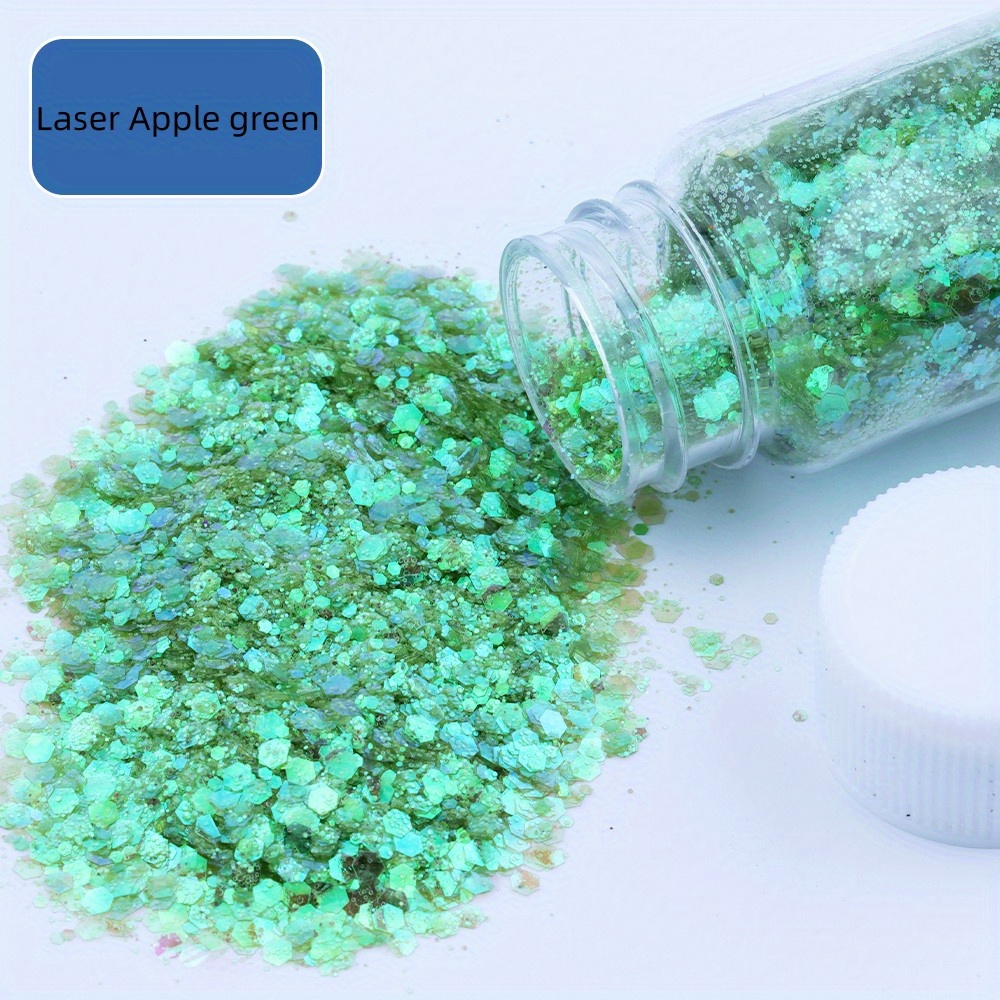 Green Glow in the Dark Glitter