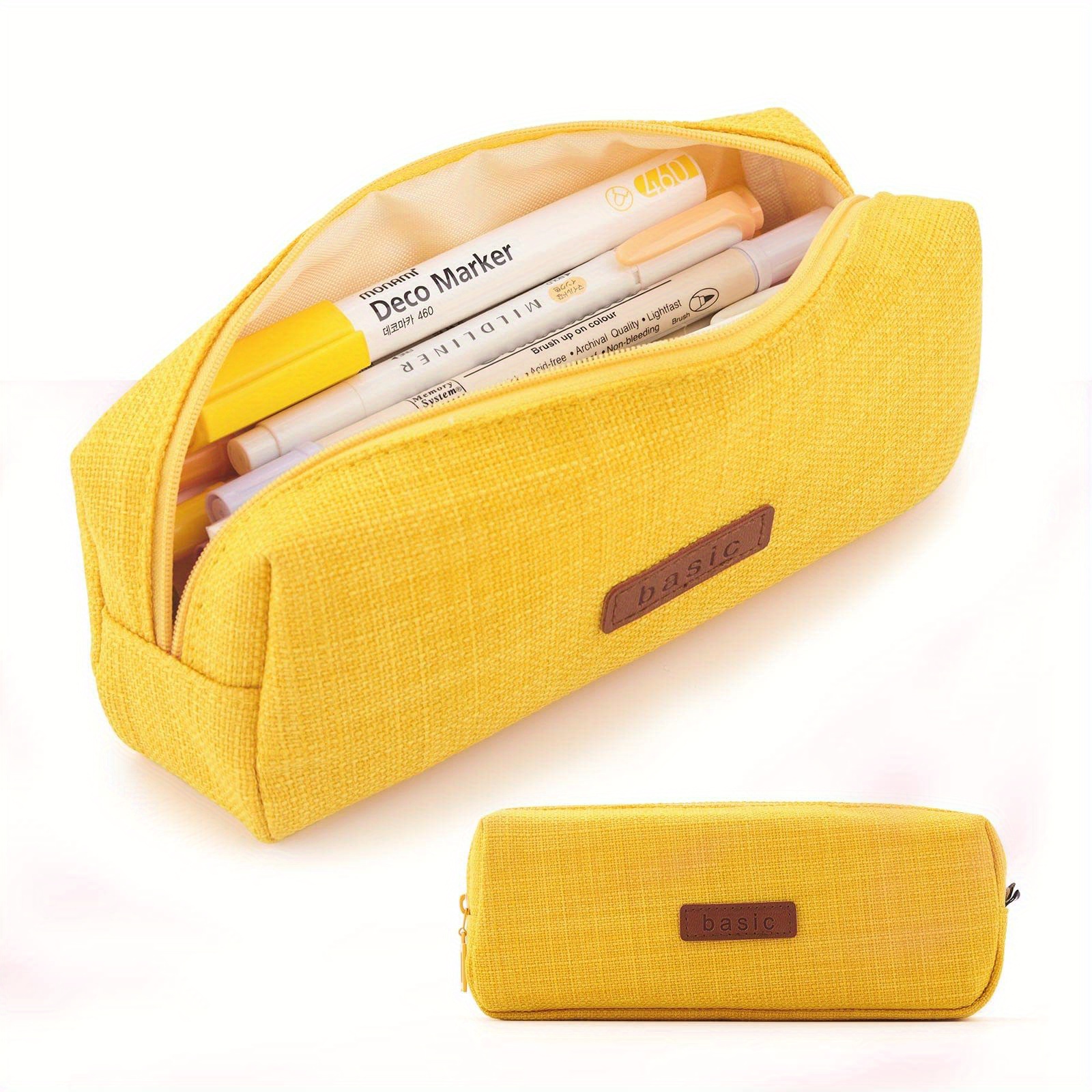 Simple Pencil Case Student Stationery - Temu
