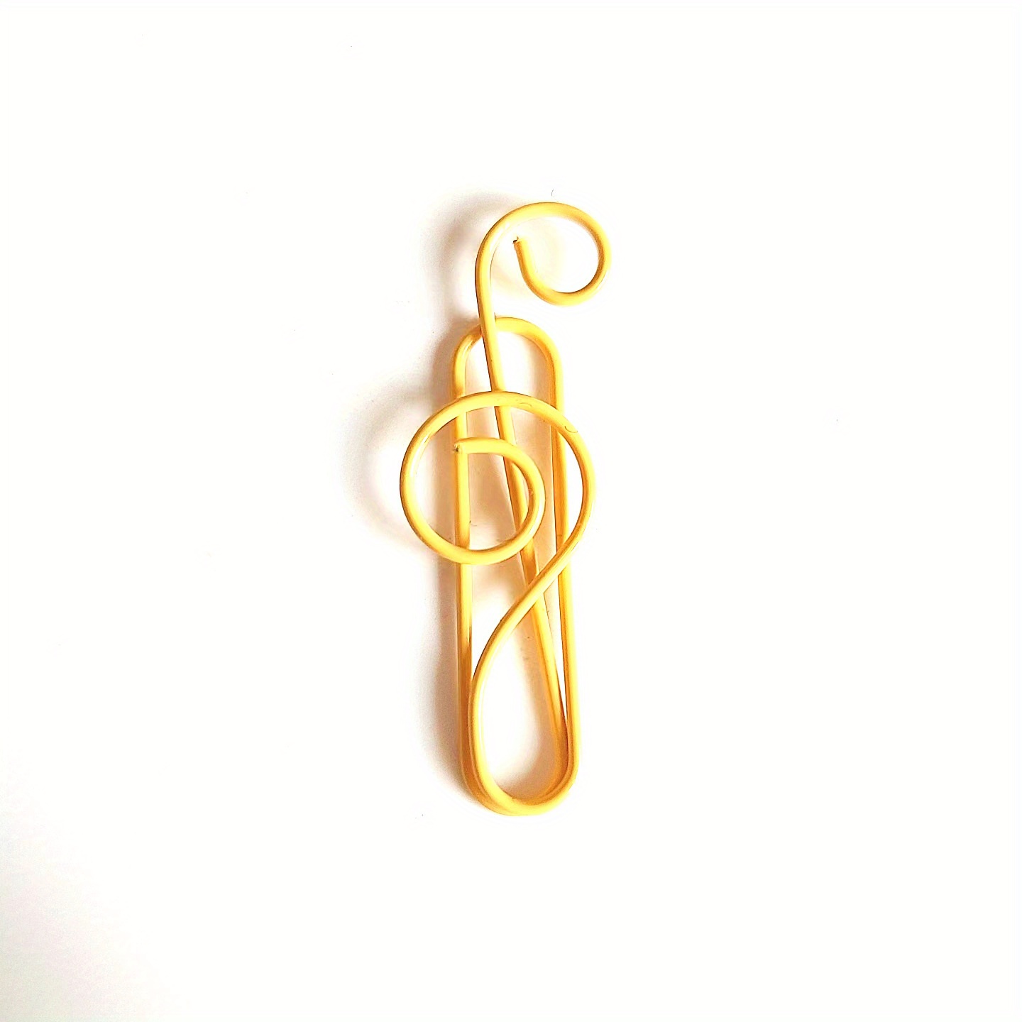 10pcs Musical Note Shape Paper Clips For Music Enthusiast Teacher
