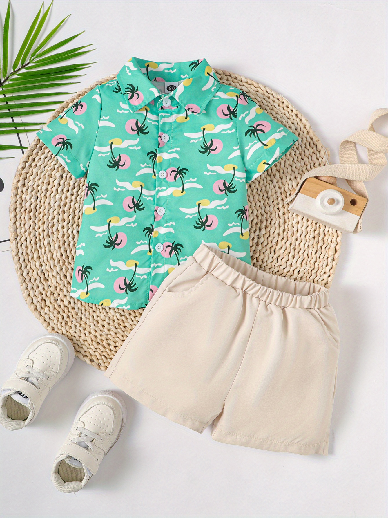 Cute Hot Hawaiian Resort Beach Leisure Little Boys - Temu