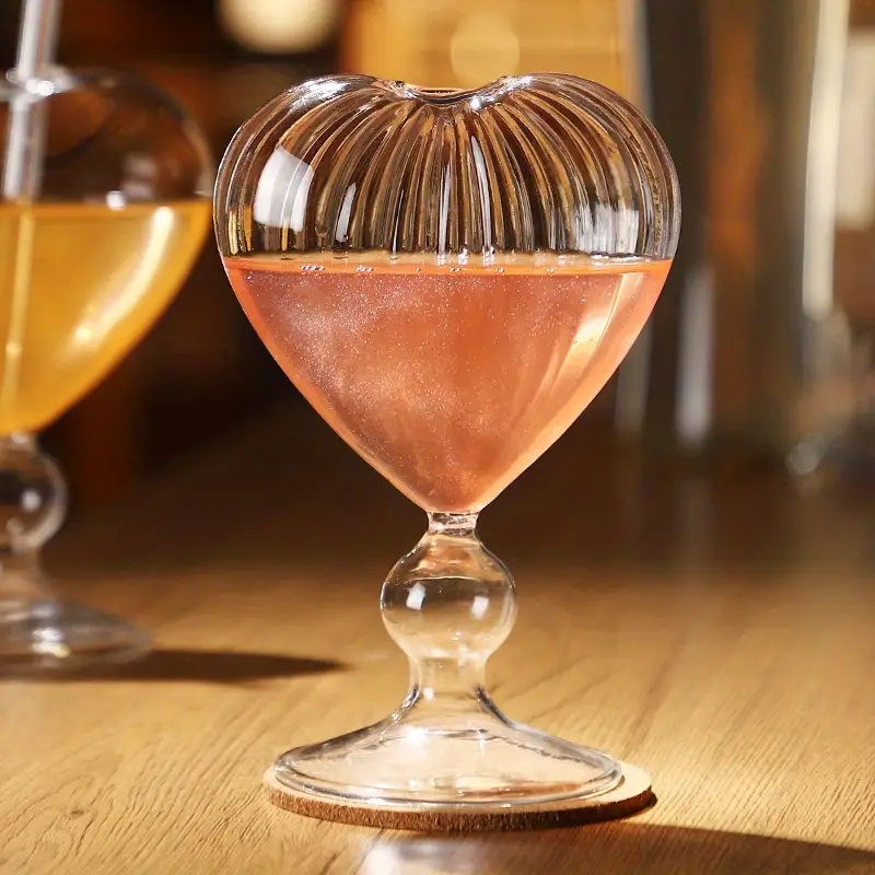 Rose Shape Wine Glasses Pink/transparent Wine Glass Rose-shaped Wine  Glasses Cups Clear/pink Red Wine Glasses Cups Unique Wine Glass Cup For  Party Wed