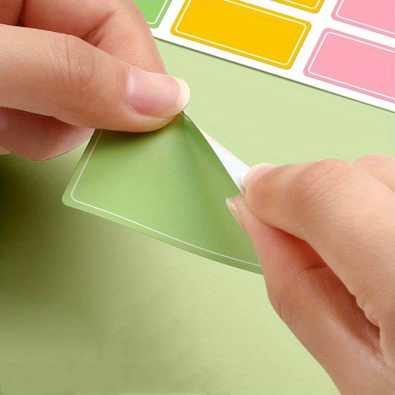 Sticky Notes Various Colors Self adhesive Labels Stickers Temu New